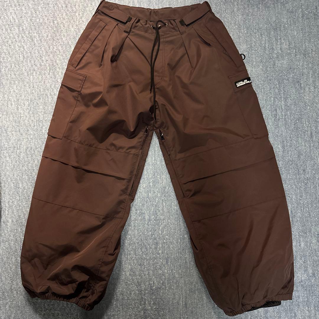CALM ORIGINALS スノーボードパンツ ブラウン
