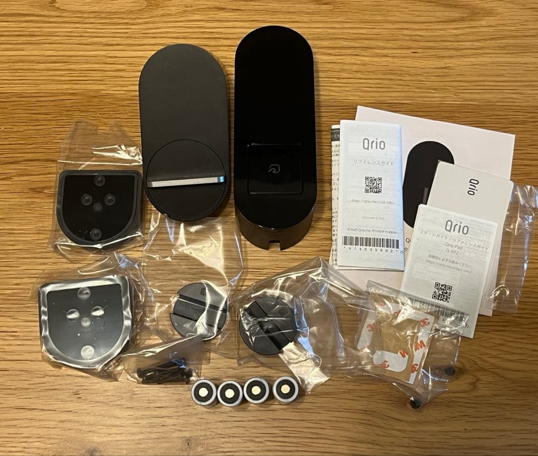 Qrio Lock ブラック Qrio Pad キュリオロック
