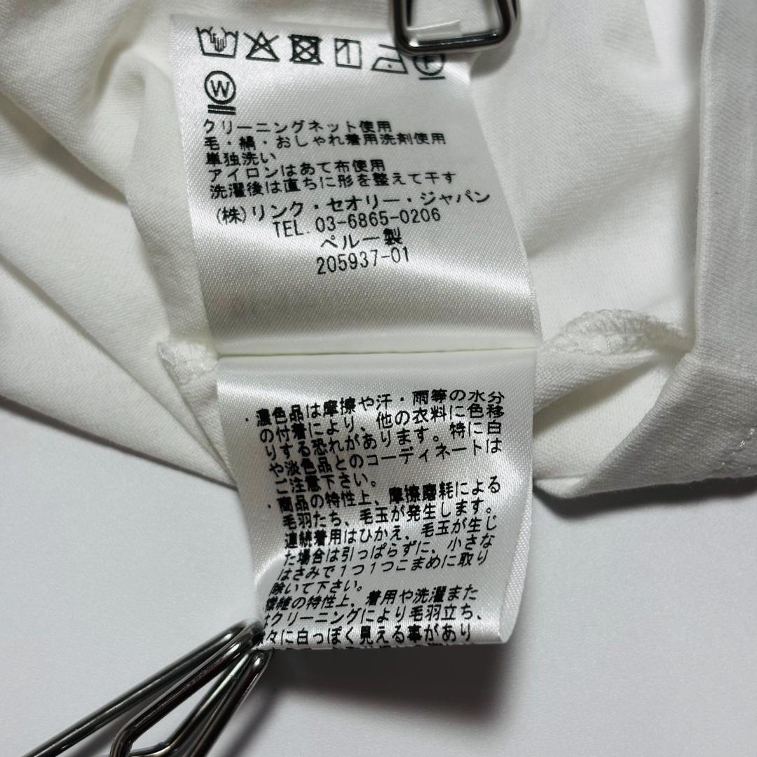 【新品タグ付】Theory TINY TEE モックネック S 白 2023