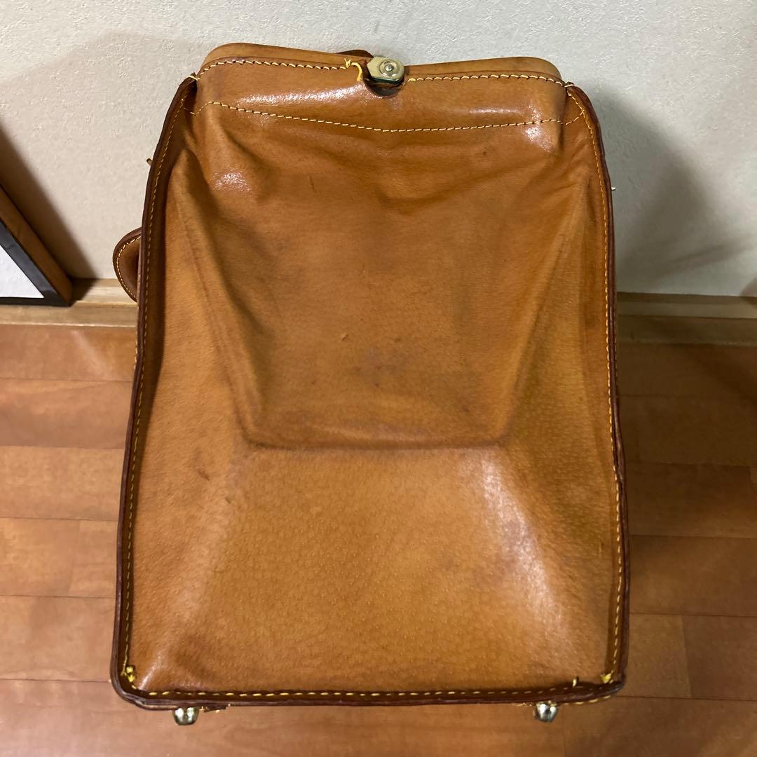 ヴィンテージ 本革 レザートランクケース ボストンバッグ