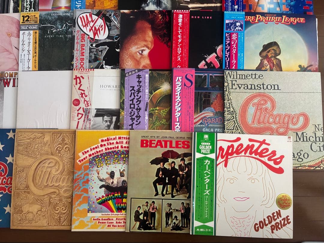 LPレコード　まとめ33枚セット　ビートルズ/シカゴなど