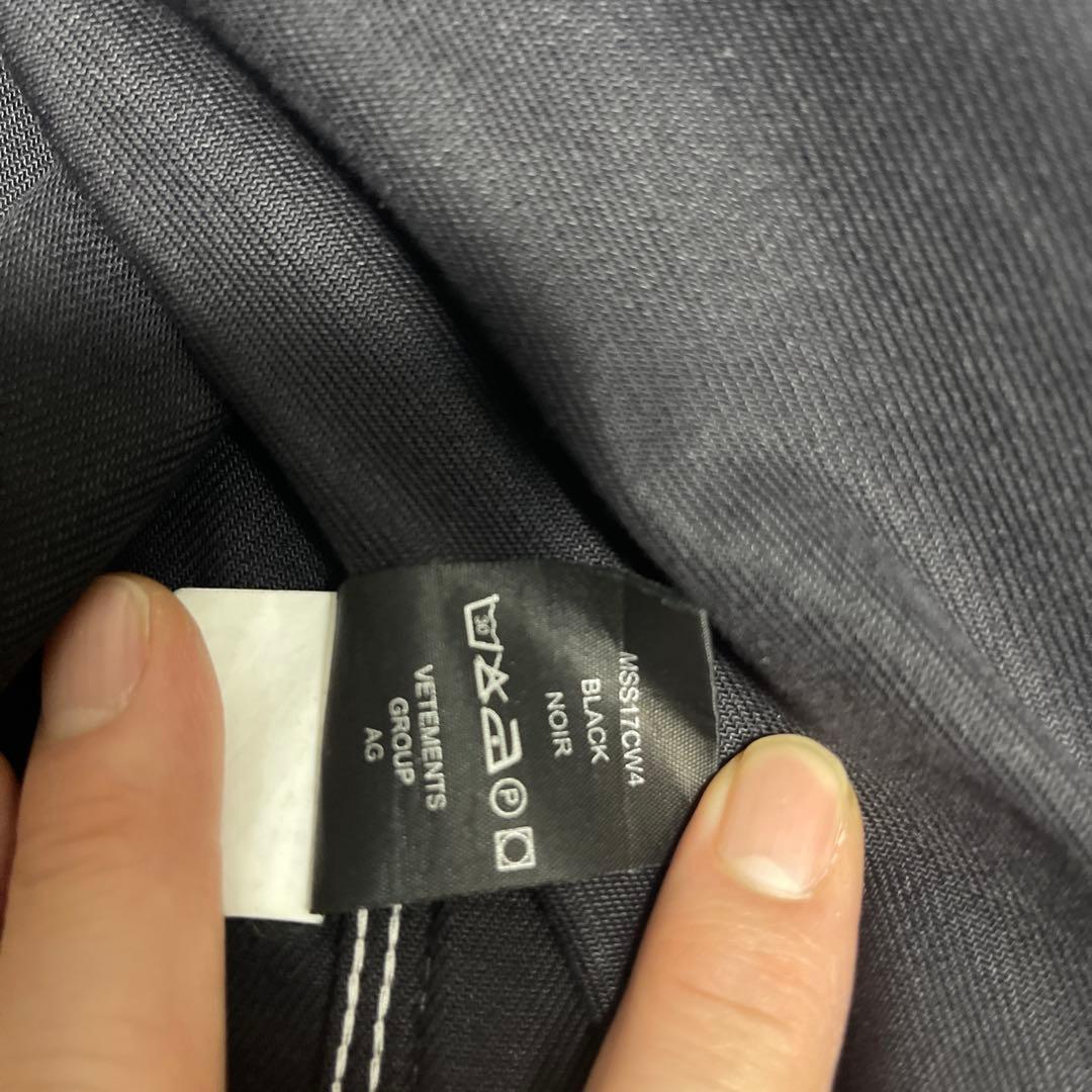 10XL@プロフ必読 ヴェトモン　カーハート　オーバーサイズシャツ