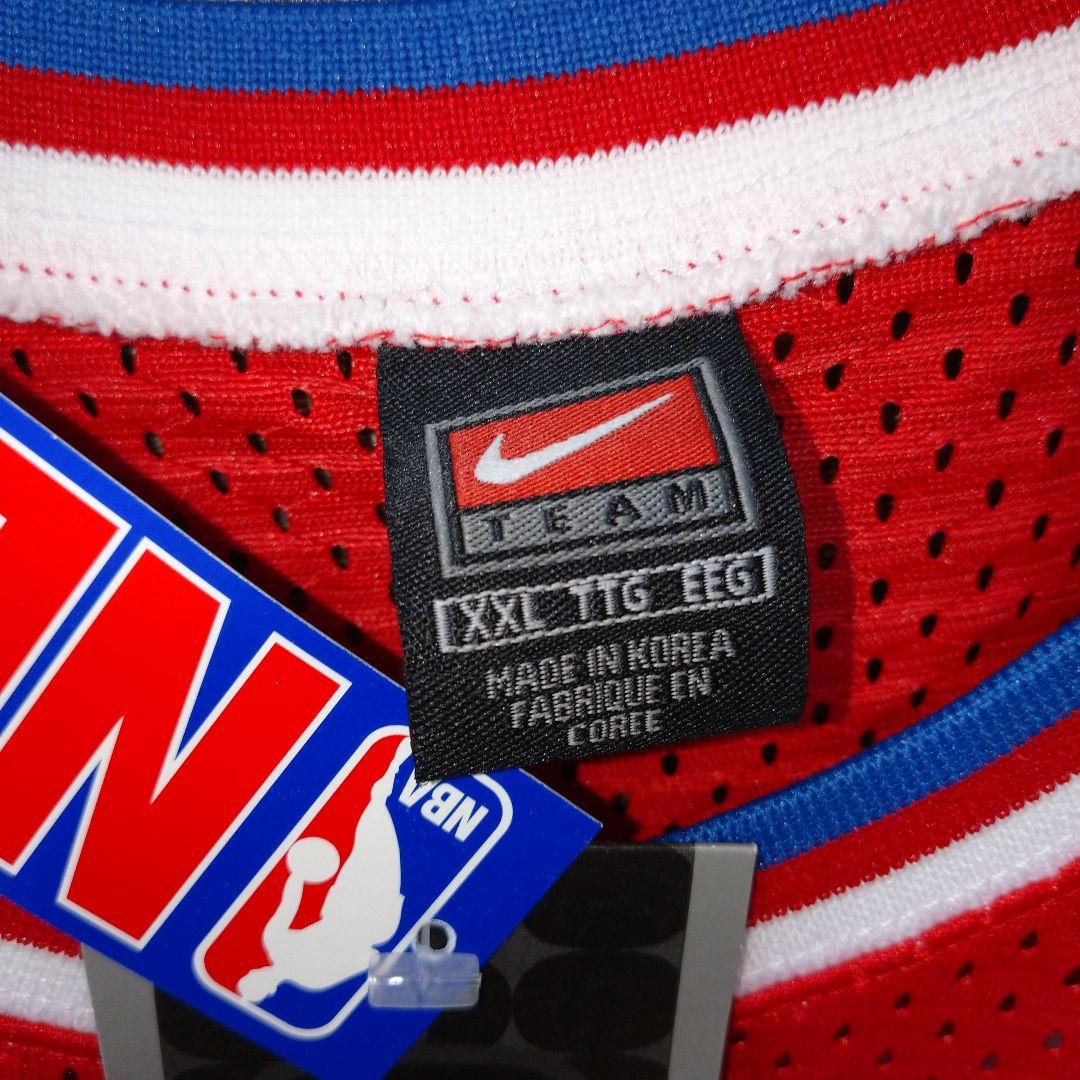 NIKE NBA チームタグ シクサーズ ゲームシャツ XXL Nelly  ①