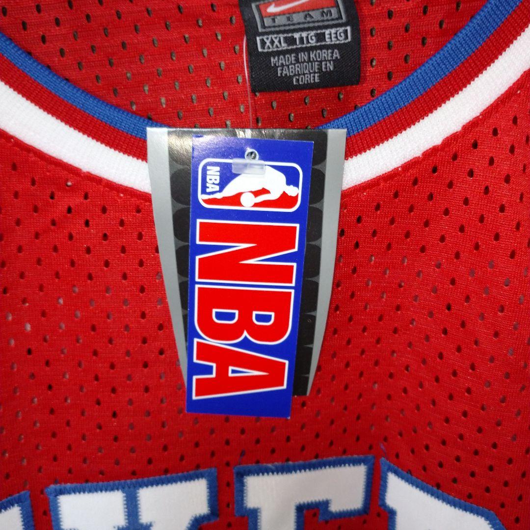 NIKE NBA チームタグ シクサーズ ゲームシャツ XXL Nelly  ①