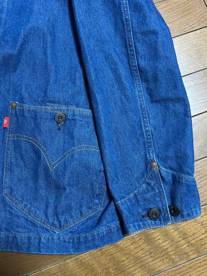 美品Levi's RED カバーオールデニムジャケットMアメカジ