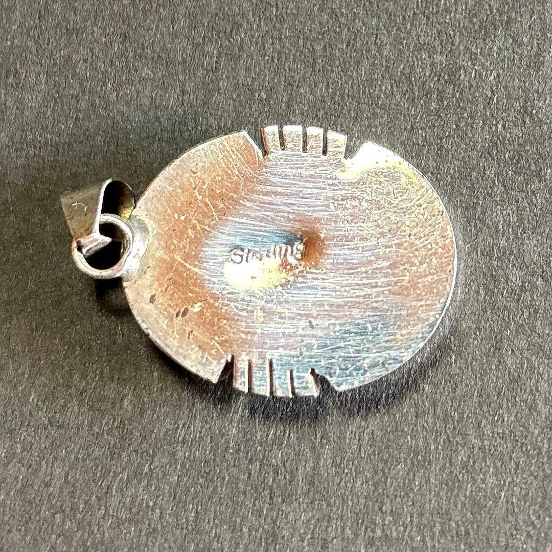 navajo インディアンジュエリー　ターコイズ　ペンダント　ナバホ