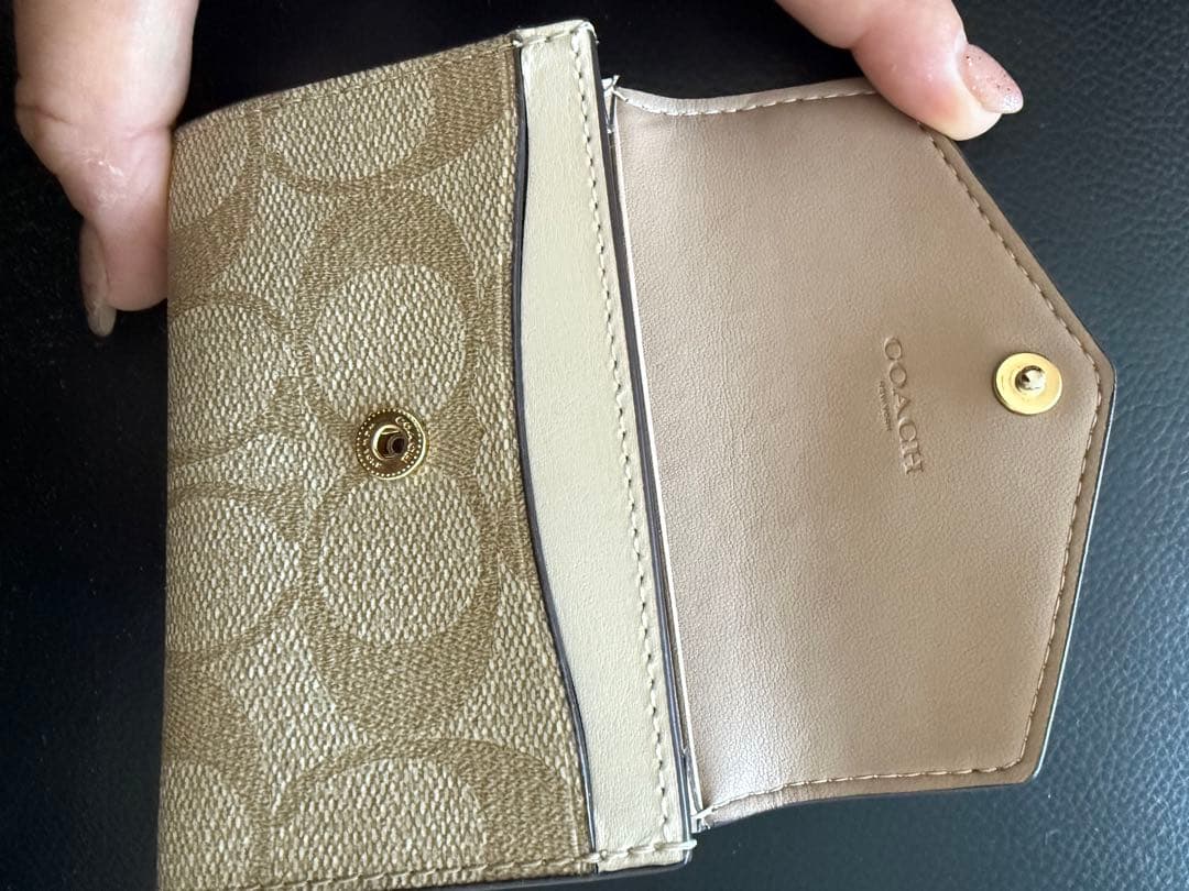 coach コーチ　名刺入れ