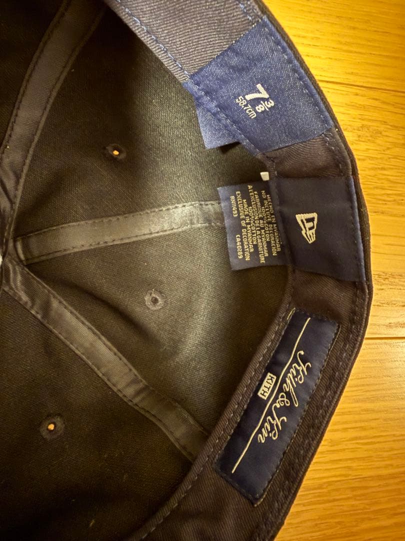 極美品　KITH × NEW ERA ロゴオールブラック　キャップ　cap
