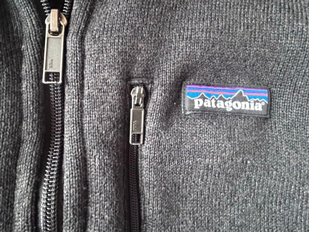 patagonia ベターセーターベスト ブラック メンズM
