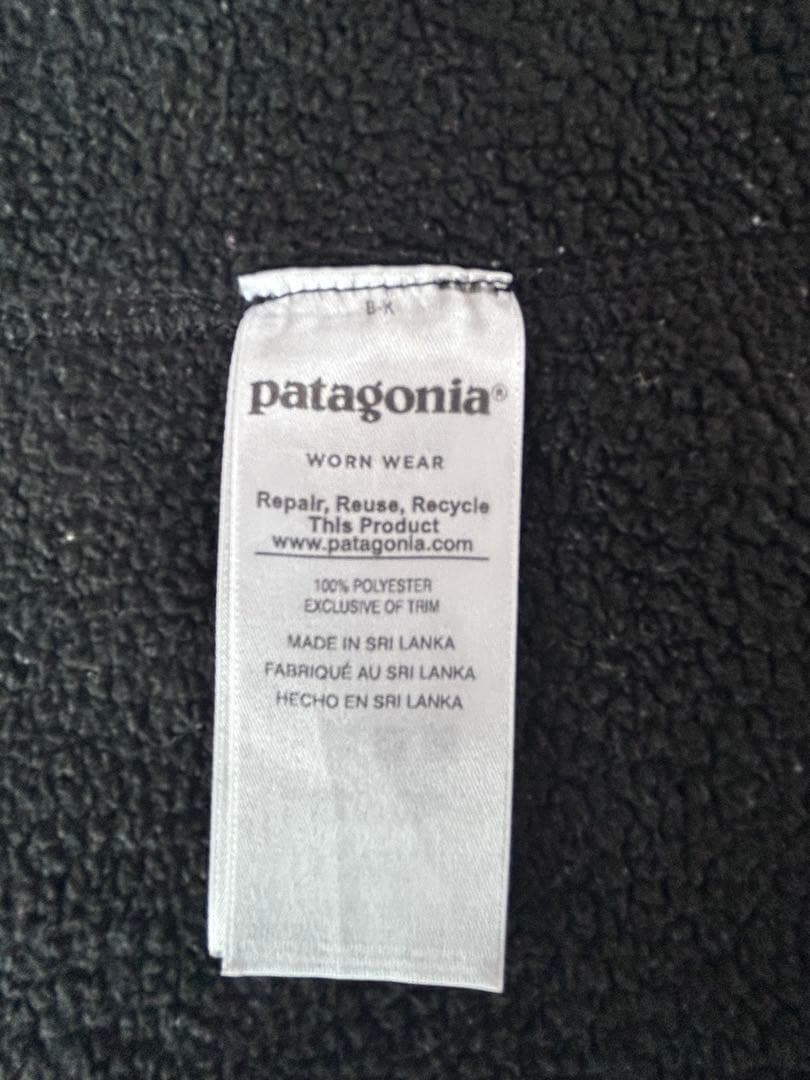 patagonia ベターセーターベスト ブラック メンズM