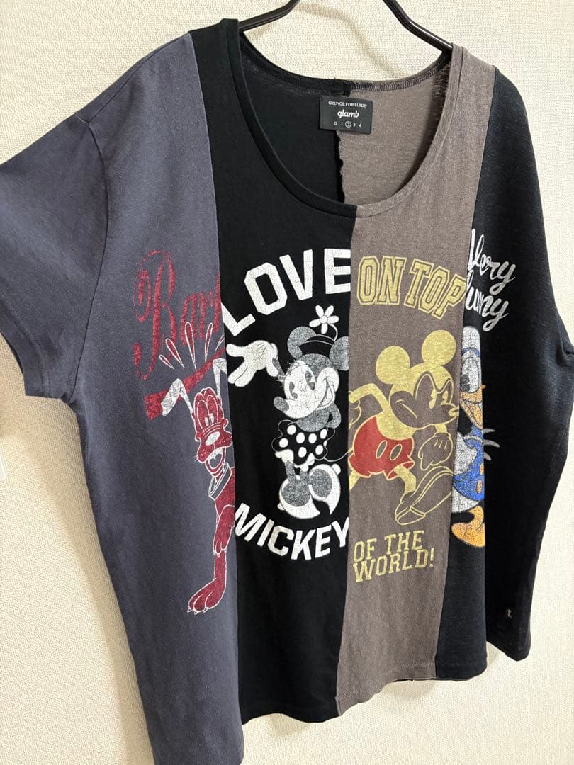 【激レア】glamb × Disney アギーカットソー