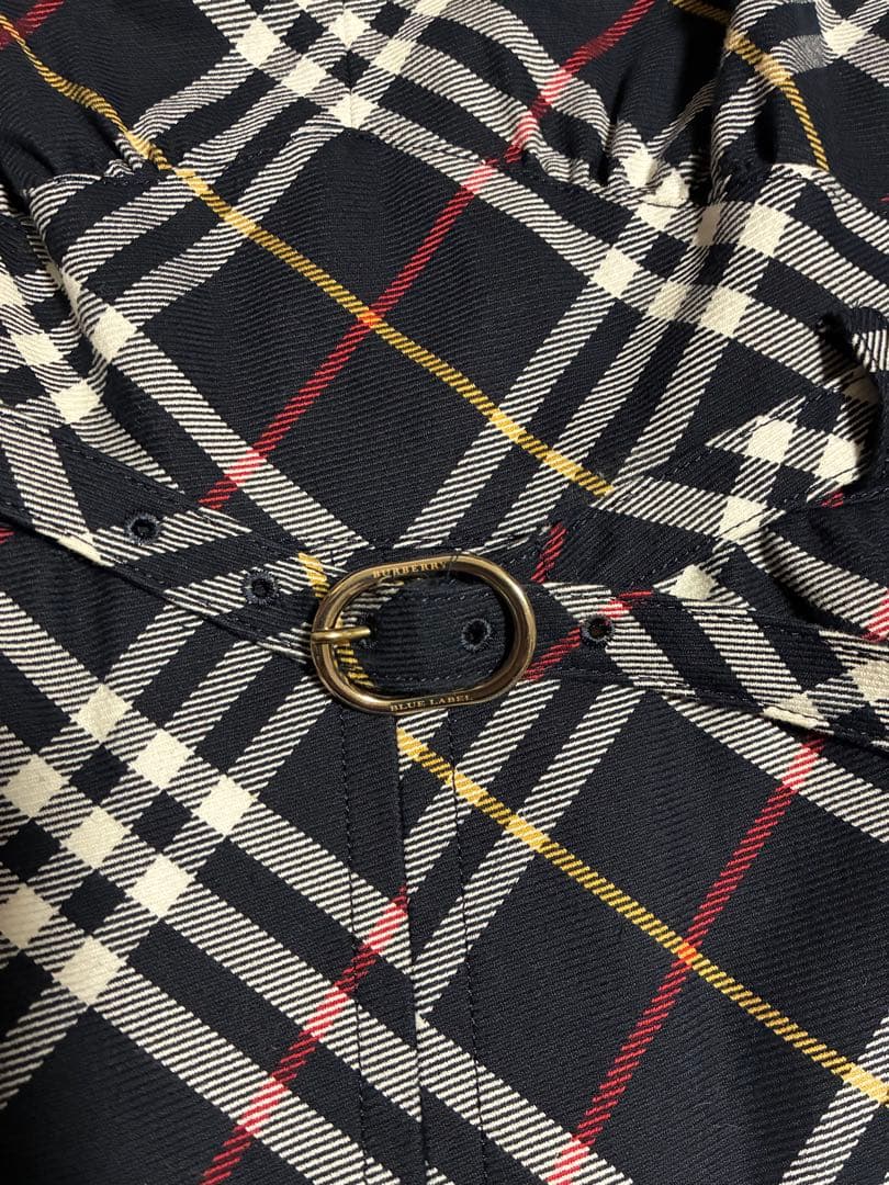 美品　BURBERRY BLUE LABEL ノバチェック　ワンピース 36