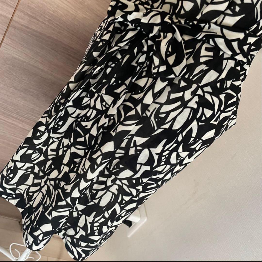◯美品☆アナイ☆☆ワンピース☆美スタイル☆36 ☆総柄☆とろみ☆卒業式☆入学式