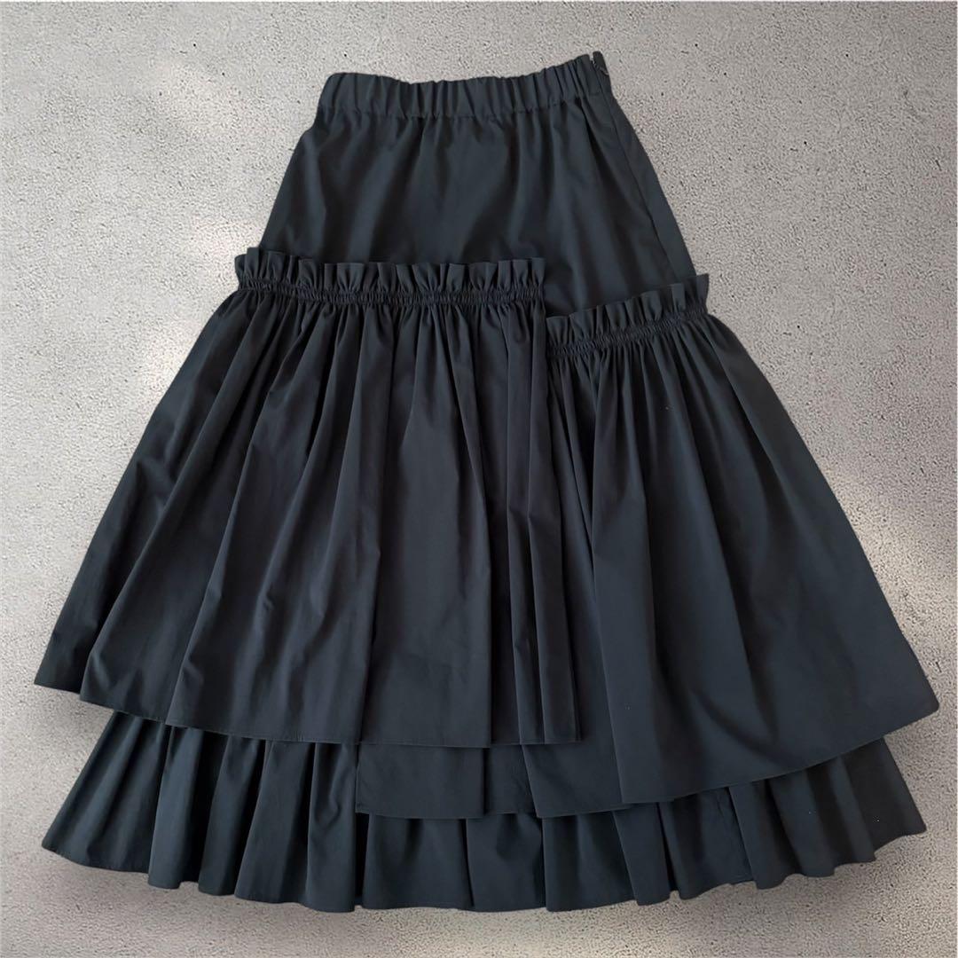 【新品】ユナイテッドアローズ Pティアード　スカート　ロング
