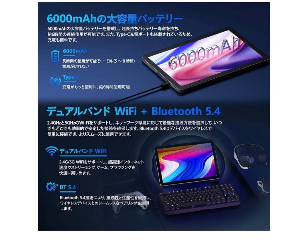【新品未開封】Androidタブレット　10インチ