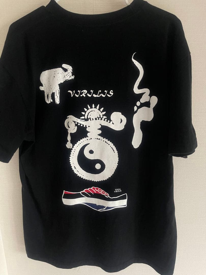【最終値引き】 TOGA VIRILIS トーガ プリント半袖Tシャツ 美品♪