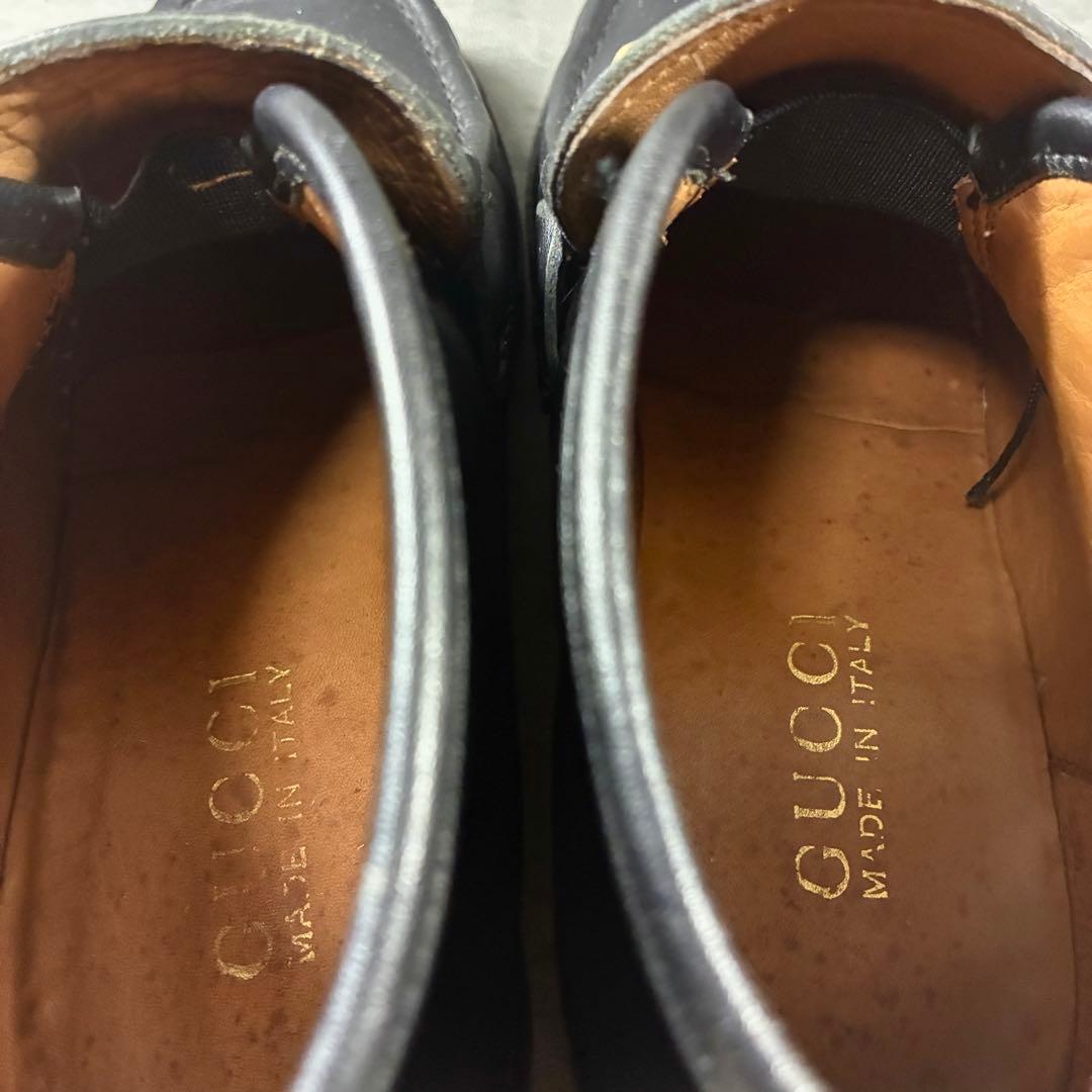 【GUCCI】グッチ チャッカブーツ ホースビット 22.5cm