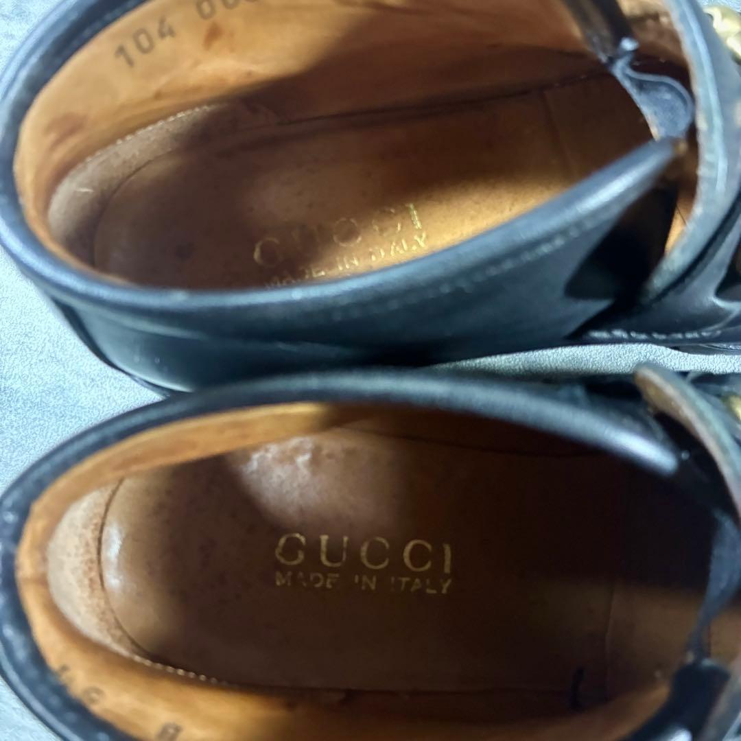 【GUCCI】グッチ チャッカブーツ ホースビット 22.5cm
