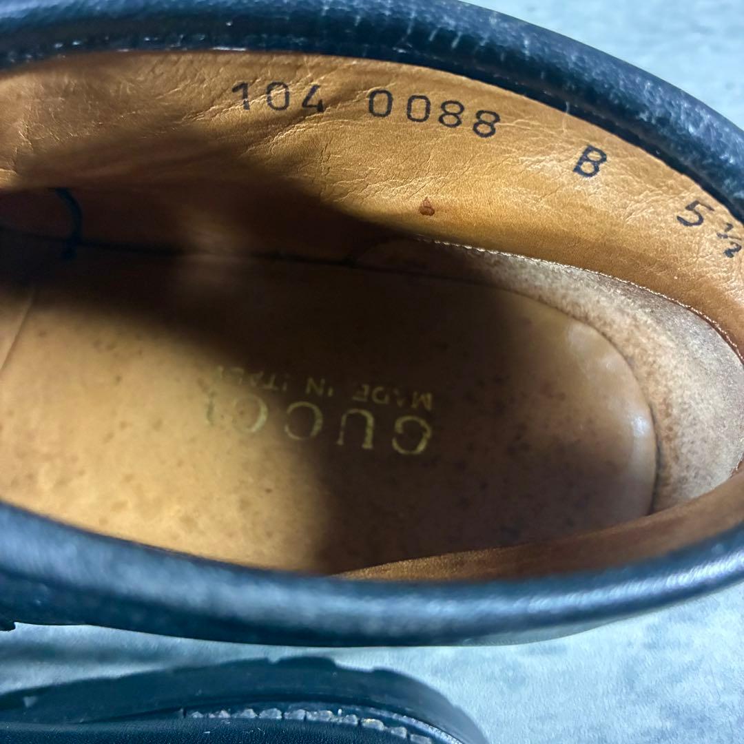 【GUCCI】グッチ チャッカブーツ ホースビット 22.5cm