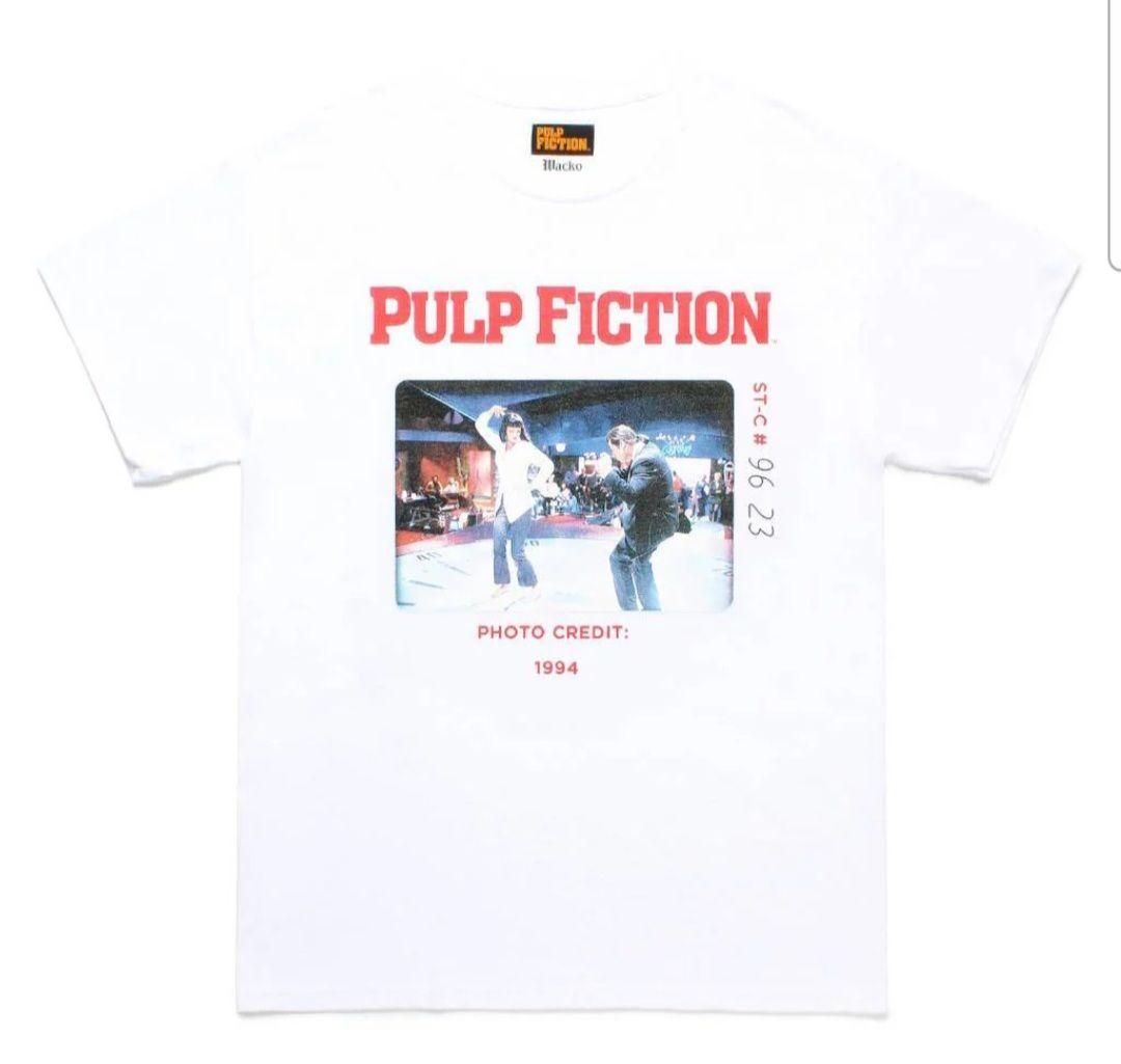 2点セット　ワコマリア　パルプフィクション　Tシャツ　白　黒