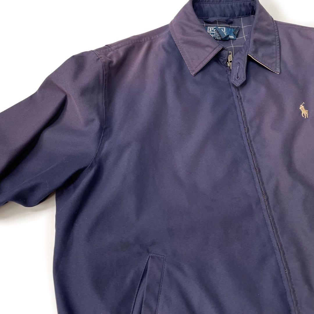 90’s Polo By Ralph Lauren スイングトップ ネイビー S