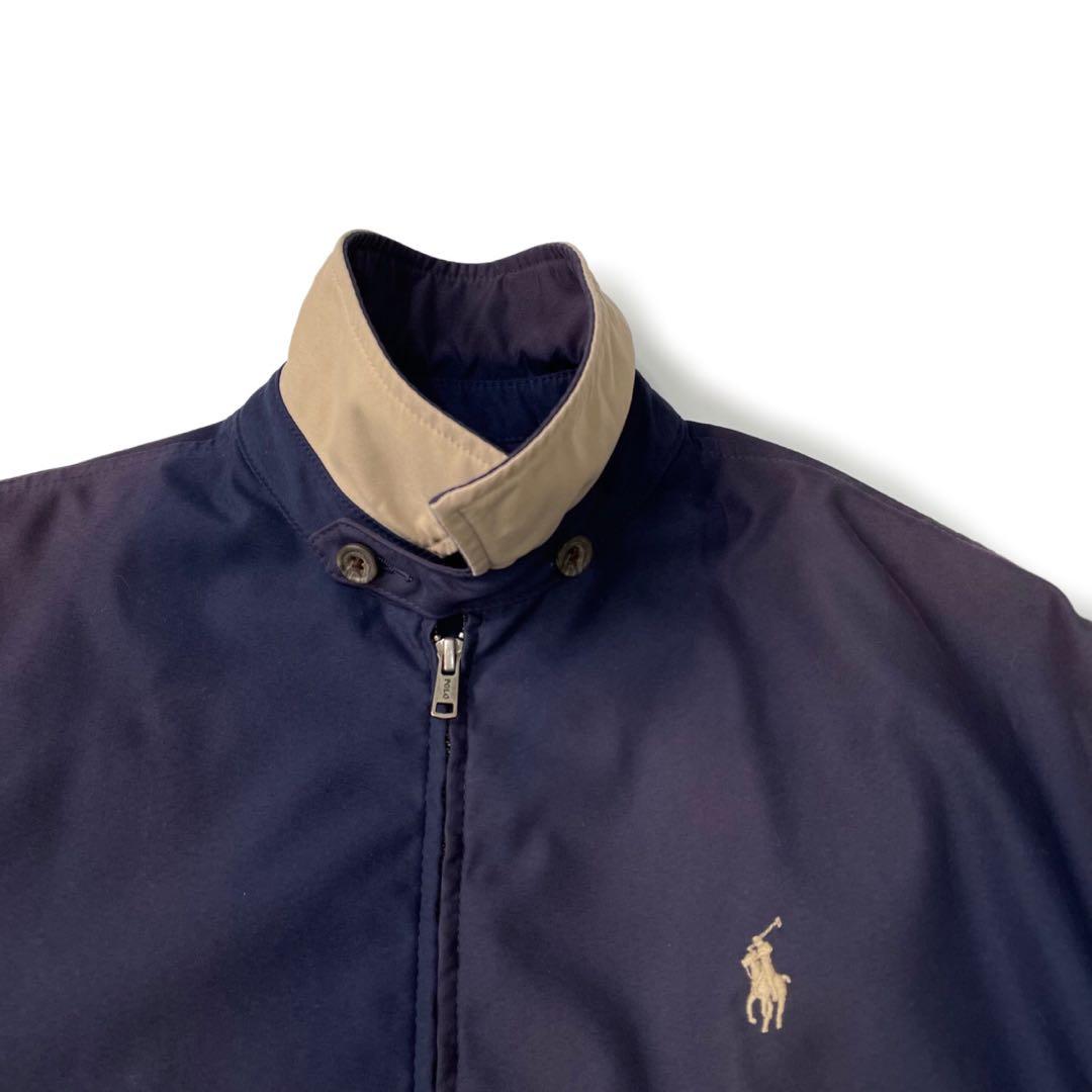 90’s Polo By Ralph Lauren スイングトップ ネイビー S