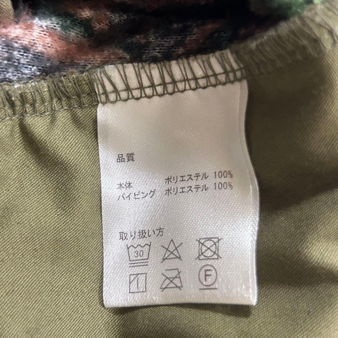 TITICACA チチカカ 3way ライナー付　刺繍モッズコート　L カーキ