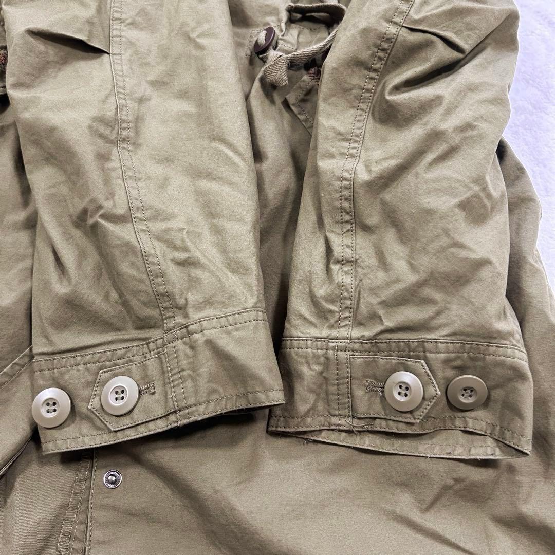 TITICACA チチカカ 3way ライナー付　刺繍モッズコート　L カーキ