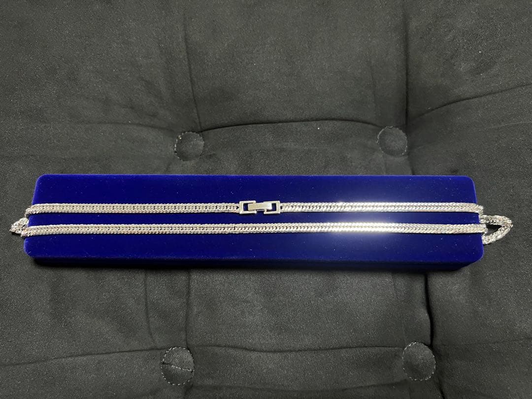シルバー925 12面トリプルカット 喜平ネックレス 50cm 超輝いてます！