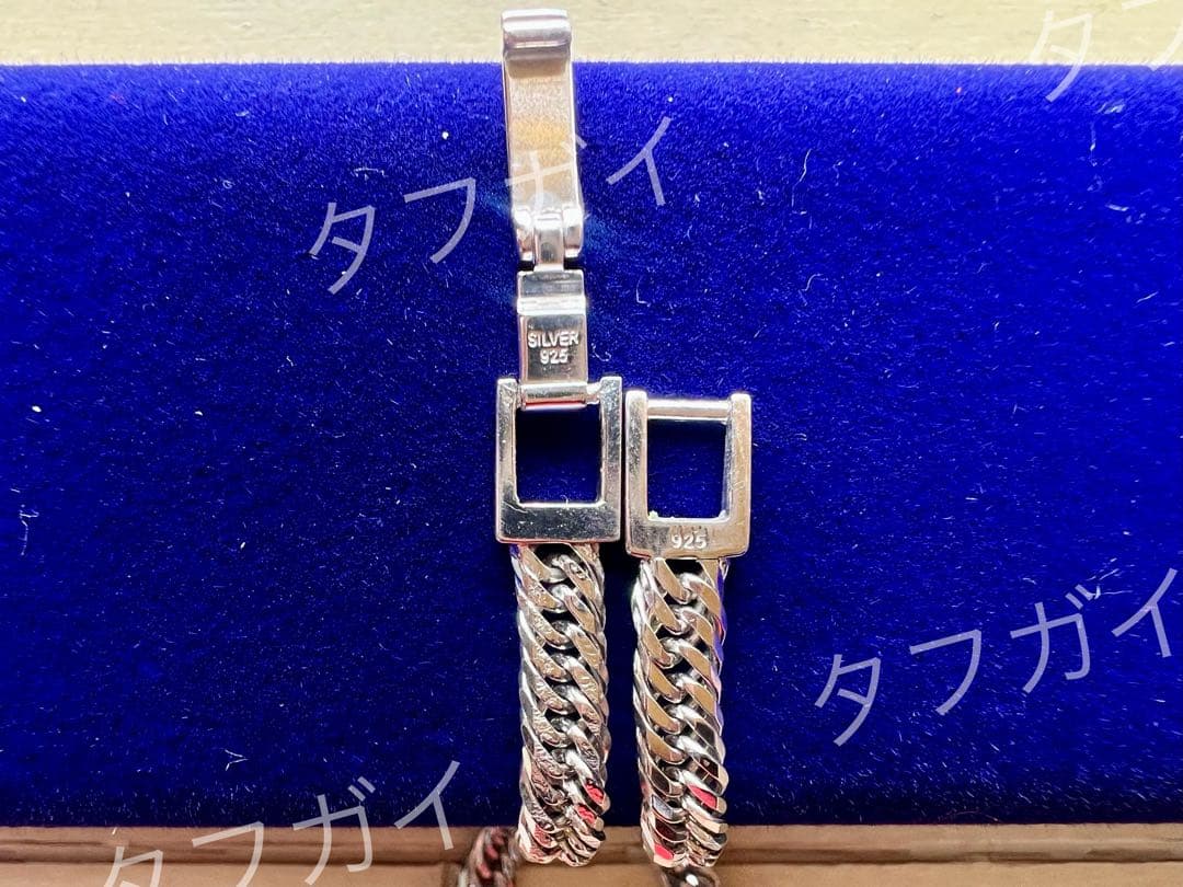 シルバー925 12面トリプルカット 喜平ネックレス 50cm 超輝いてます！