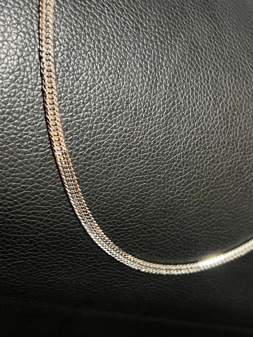 シルバー925 12面トリプルカット 喜平ネックレス 50cm 超輝いてます！