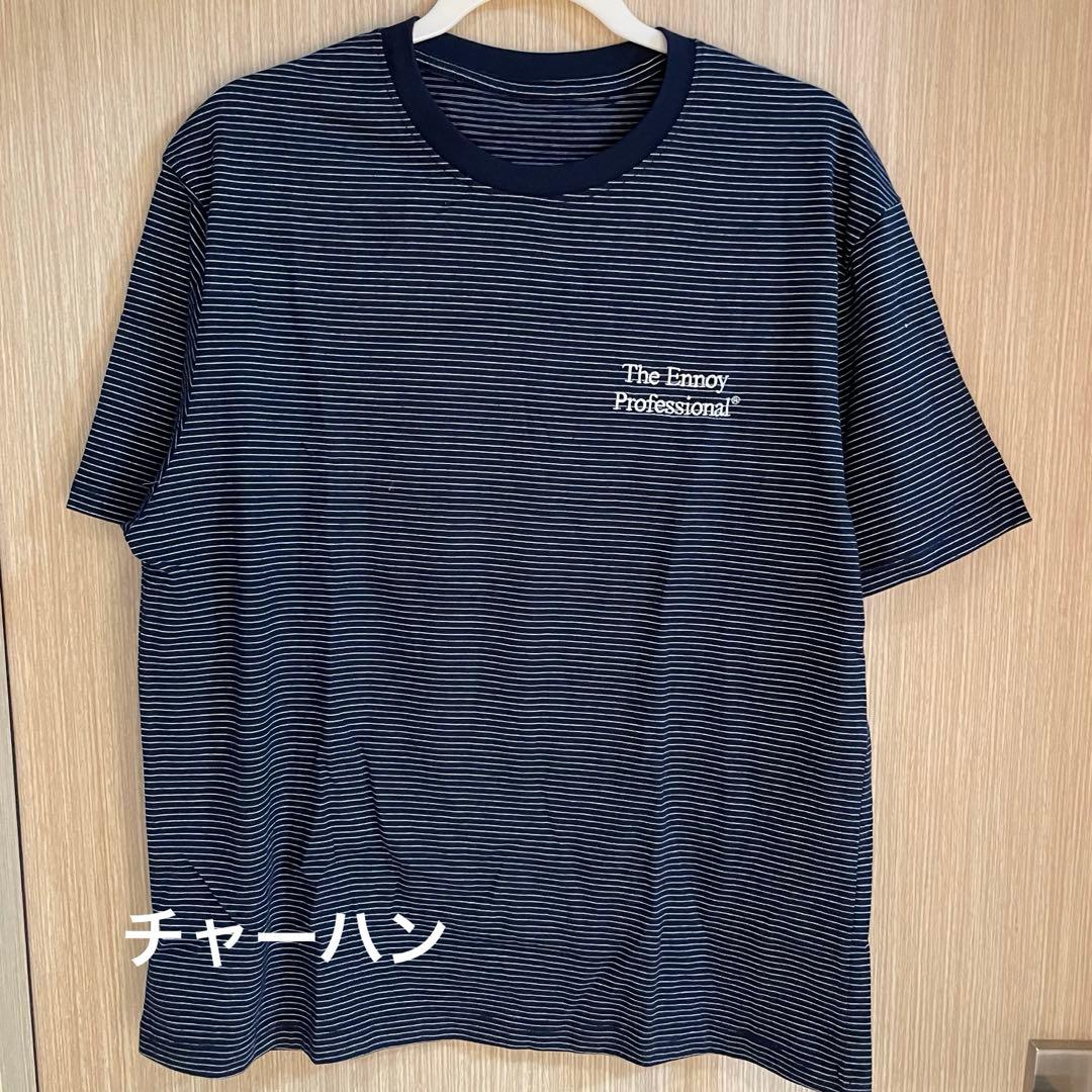 The Ennoy Professional 22ss ストライプTシャツ
