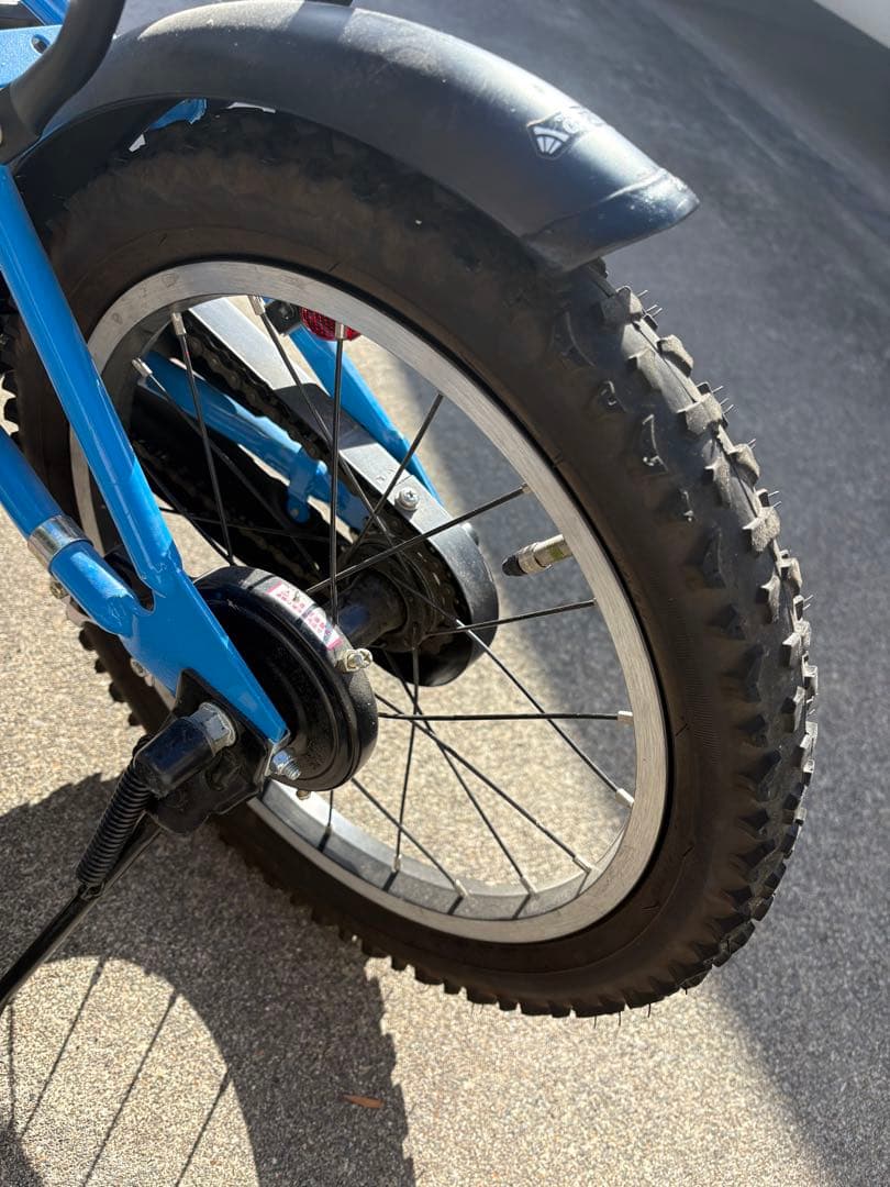 自転車　あさひ　デューリー 16インチ 青