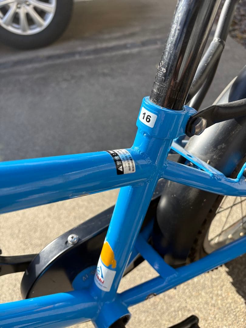 自転車　あさひ　デューリー 16インチ 青