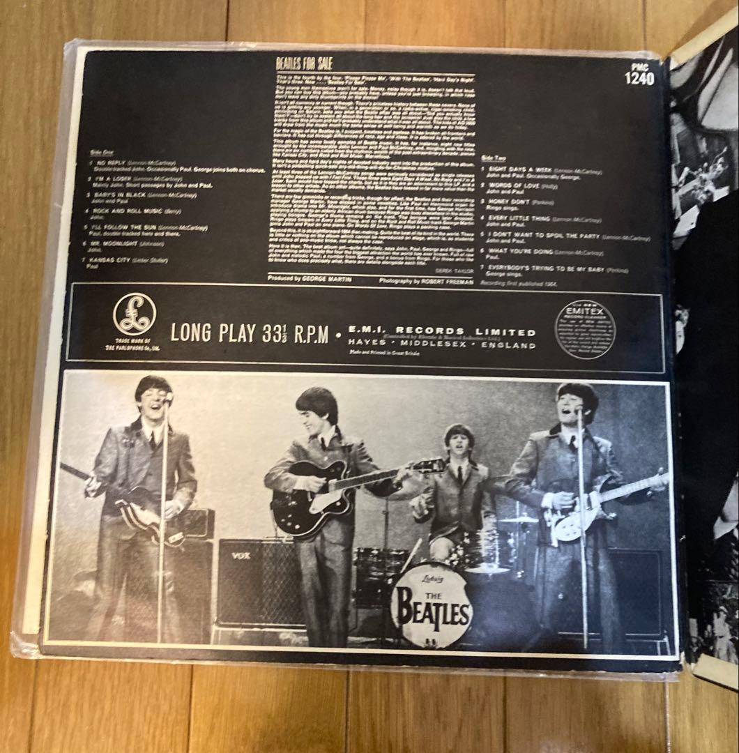 稀少UKオリジナルBeatles For Saleビートルズレコード4/4c