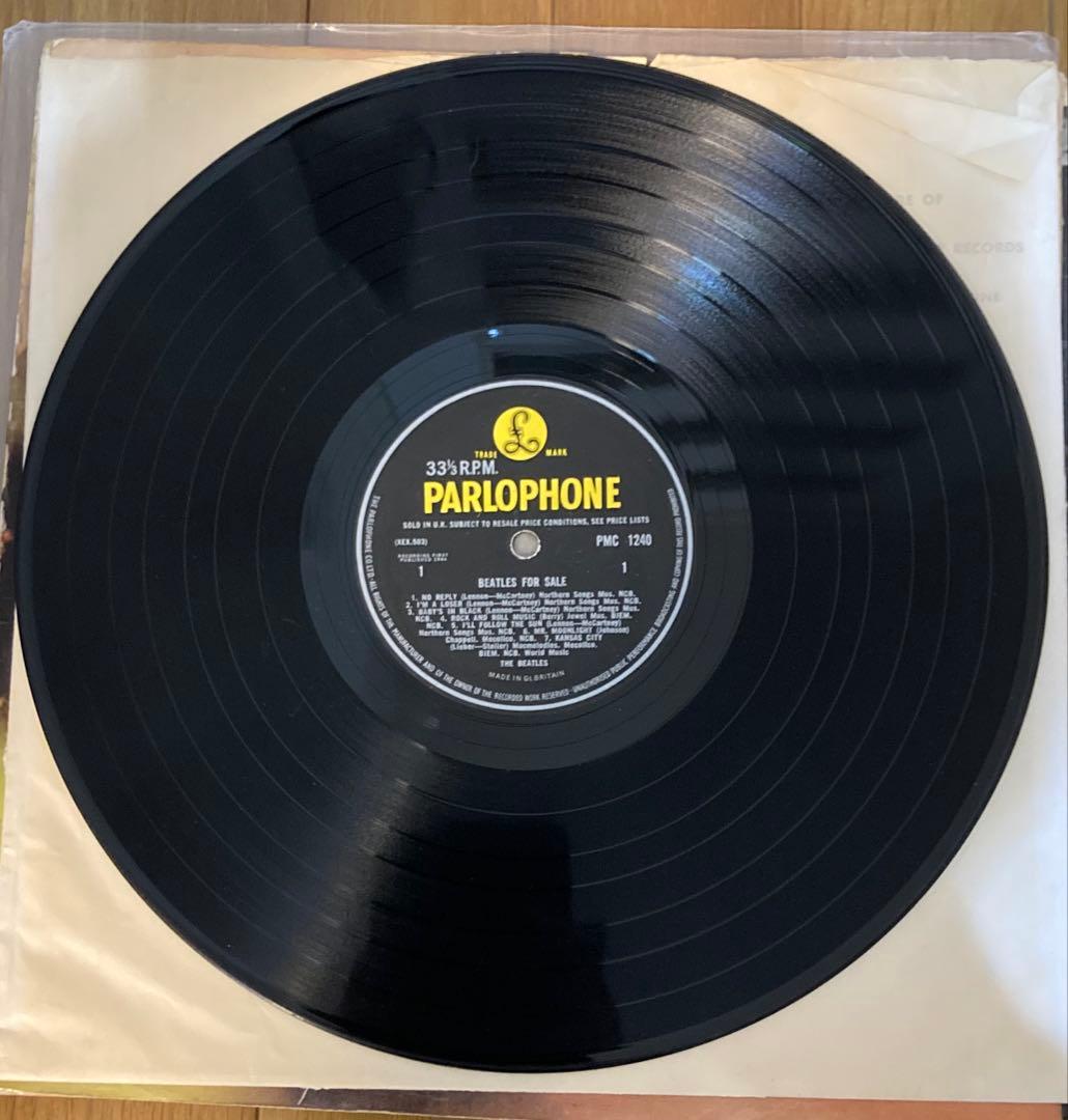 稀少UKオリジナルBeatles For Saleビートルズレコード4/4c