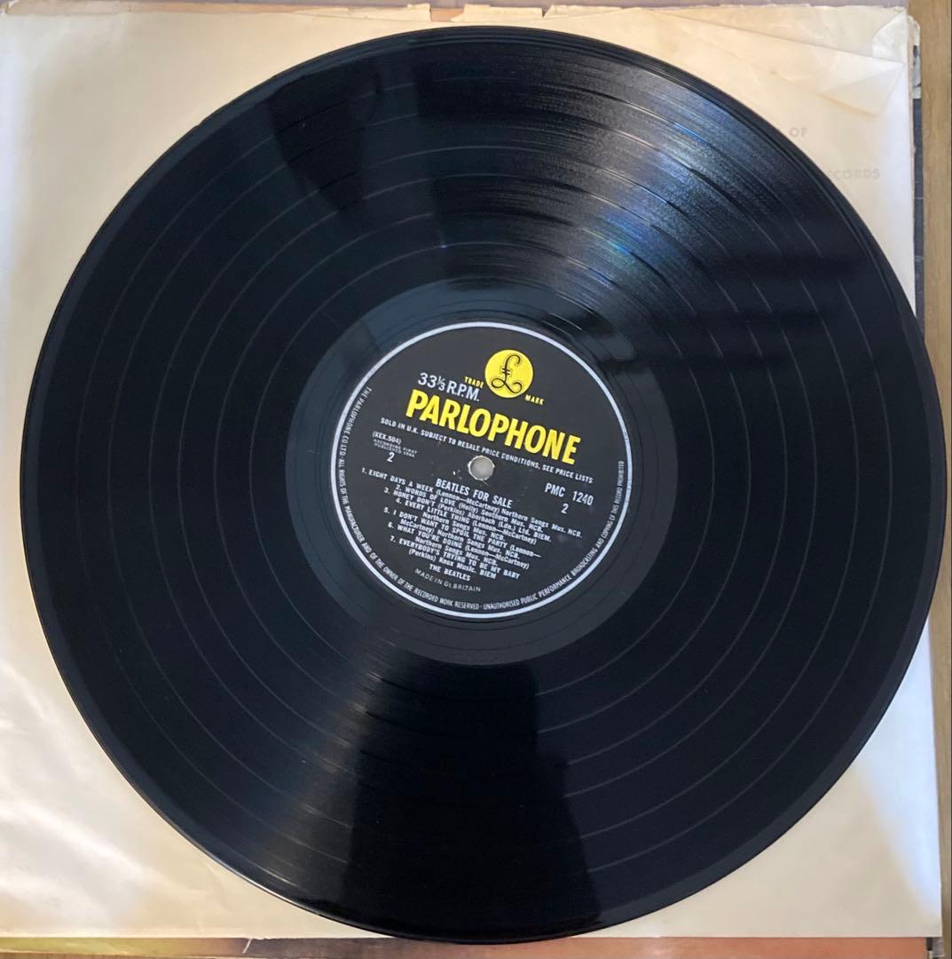 稀少UKオリジナルBeatles For Saleビートルズレコード4/4c