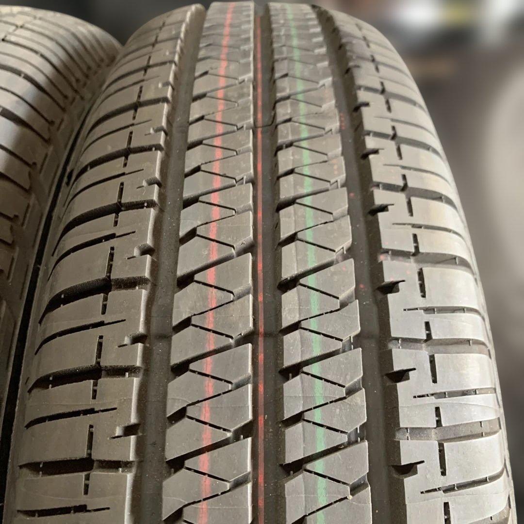 ①ポンパドール 195/80R15 ブリヂストン DUELEER 青852