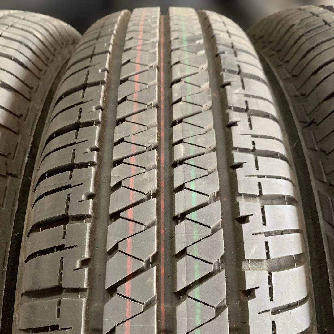 ①ポンパドール 195/80R15 ブリヂストン DUELEER 青852