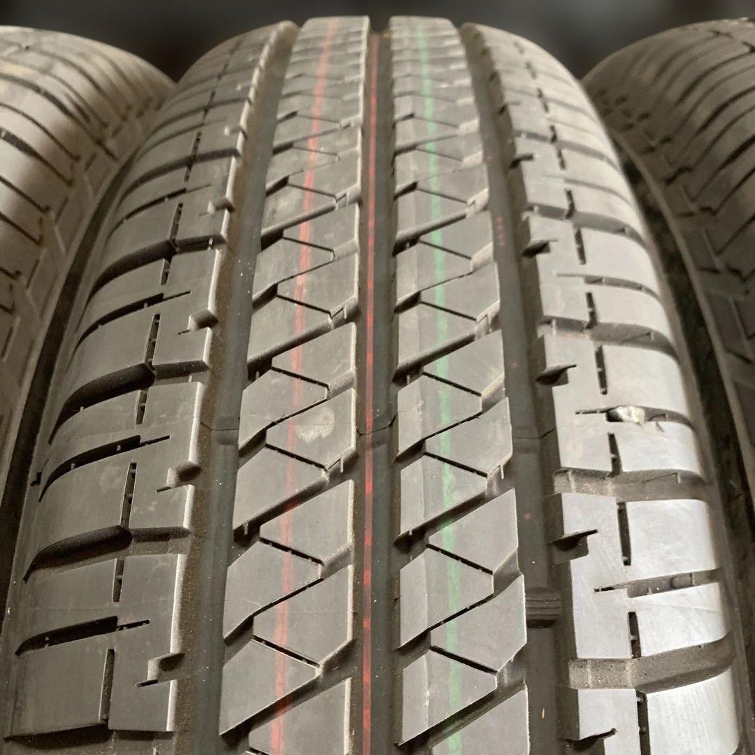 ①ポンパドール 195/80R15 ブリヂストン DUELEER 青852