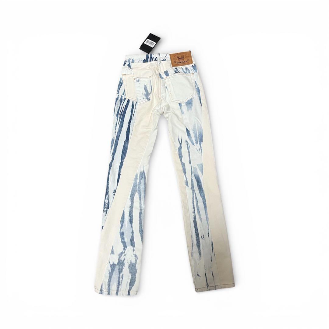 ディーゼル　DIESEL 切替 タイダイ加工 スリム ジーンズ デニム パンツ
