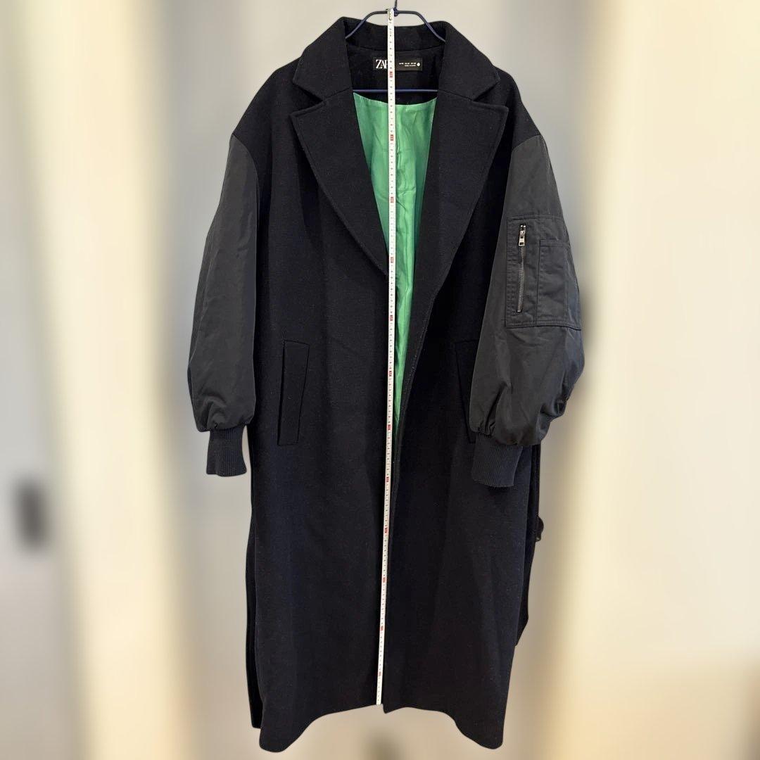 完売品 ZARA ザラ 【マッチングボンバーコート】 MA1 美品