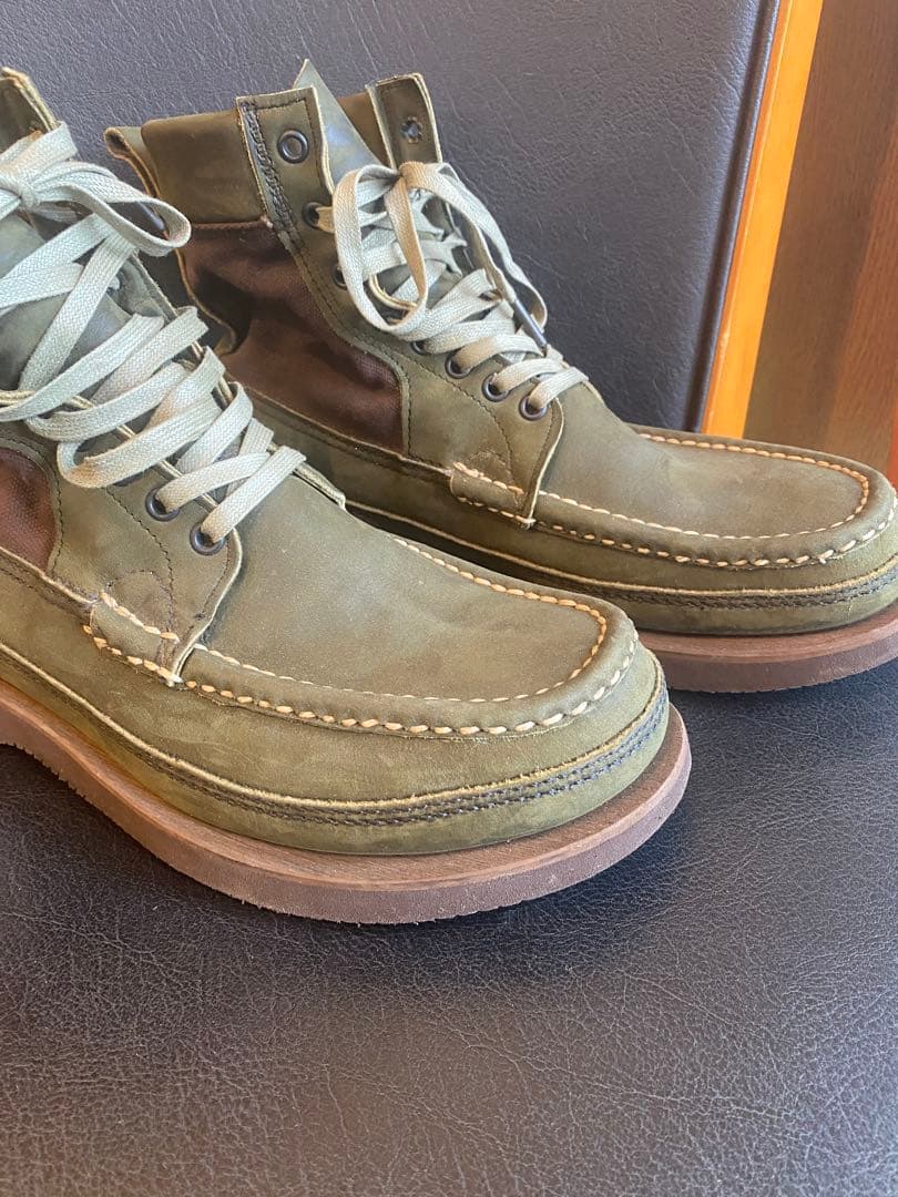 希少カラーRussell Moccasin ラッセルモカシン モックトゥ ブーツ