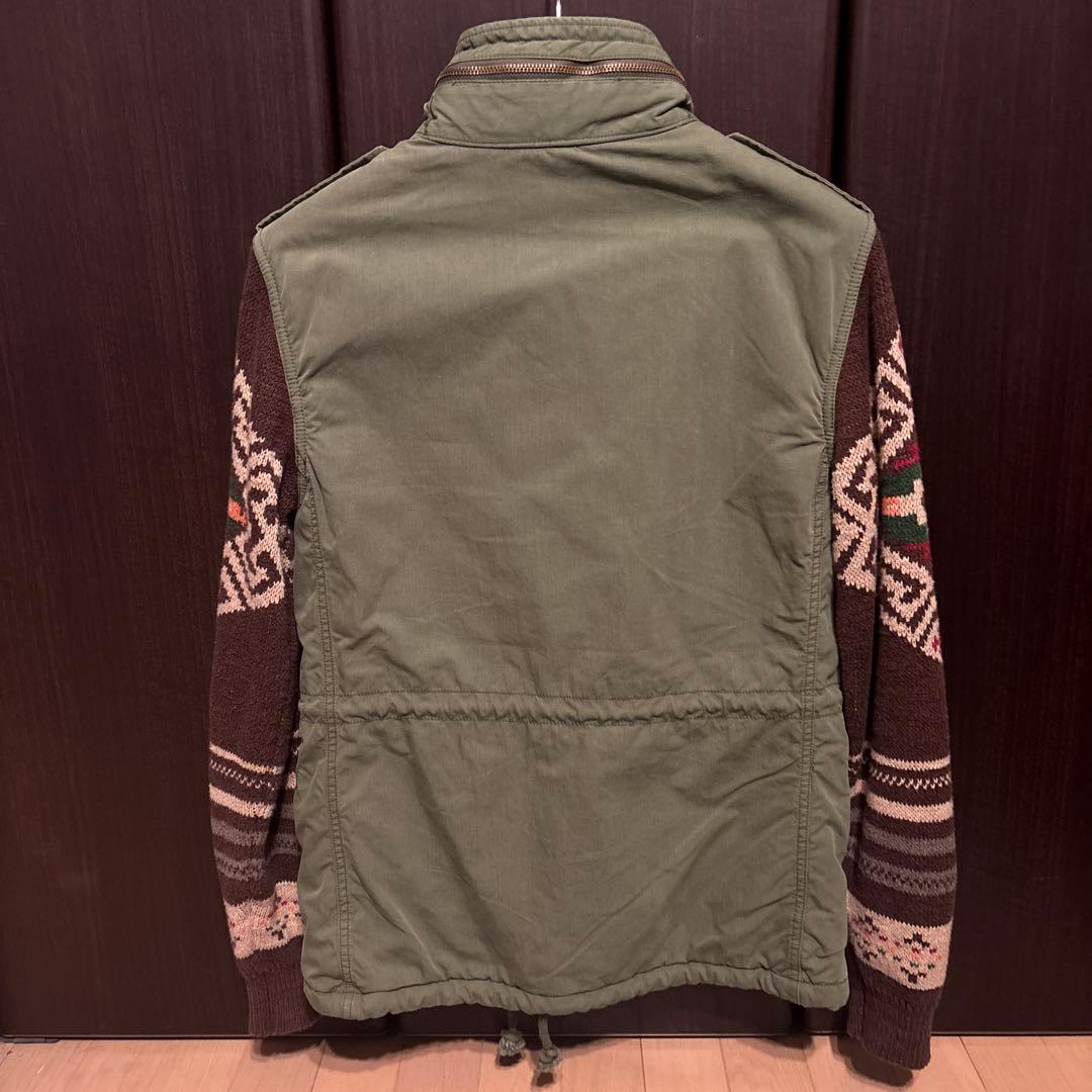 デニムサプライ　POLO ネイティブ柄　m65 フィールドジャケット