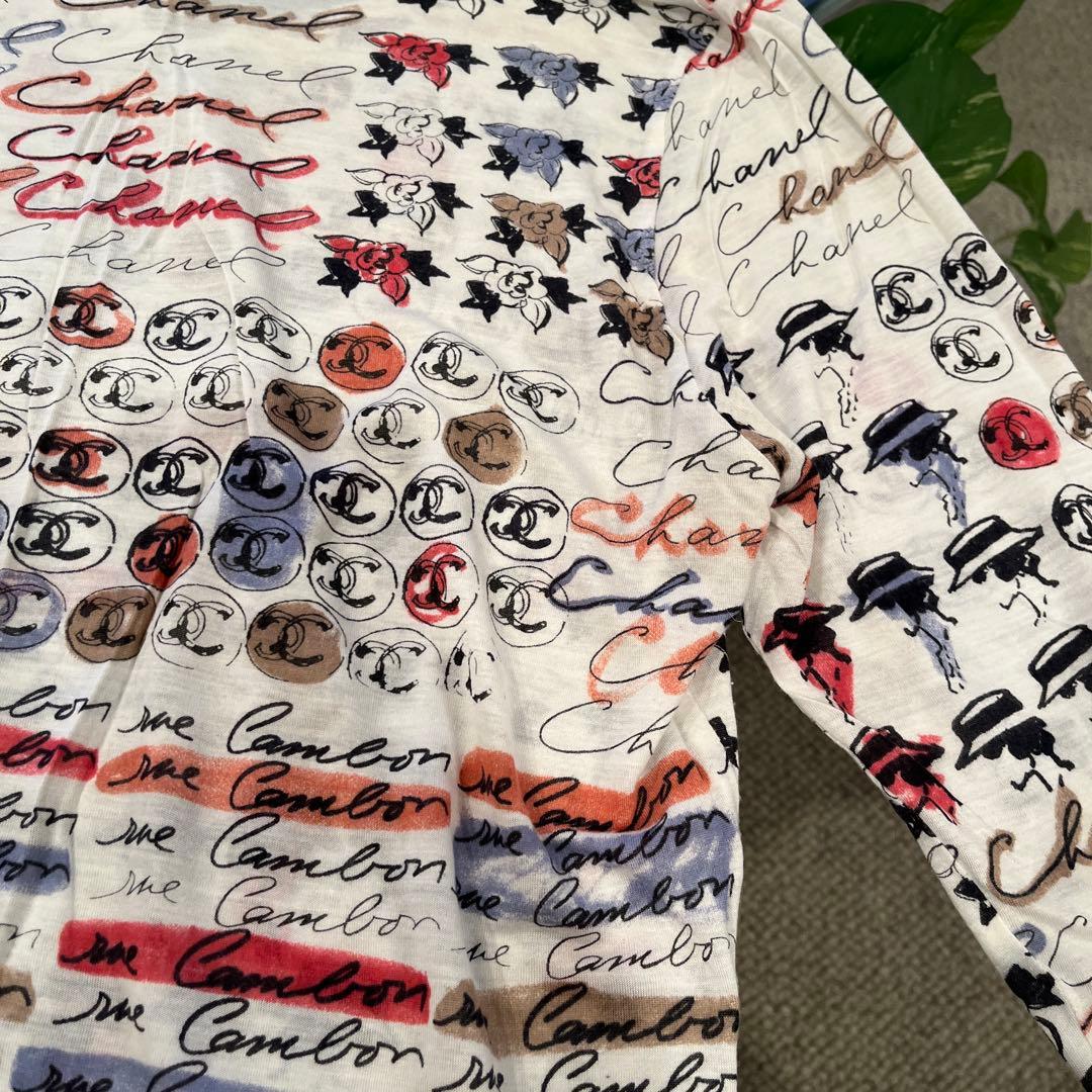 CHANEL 半袖Tシャツ ロゴプリント