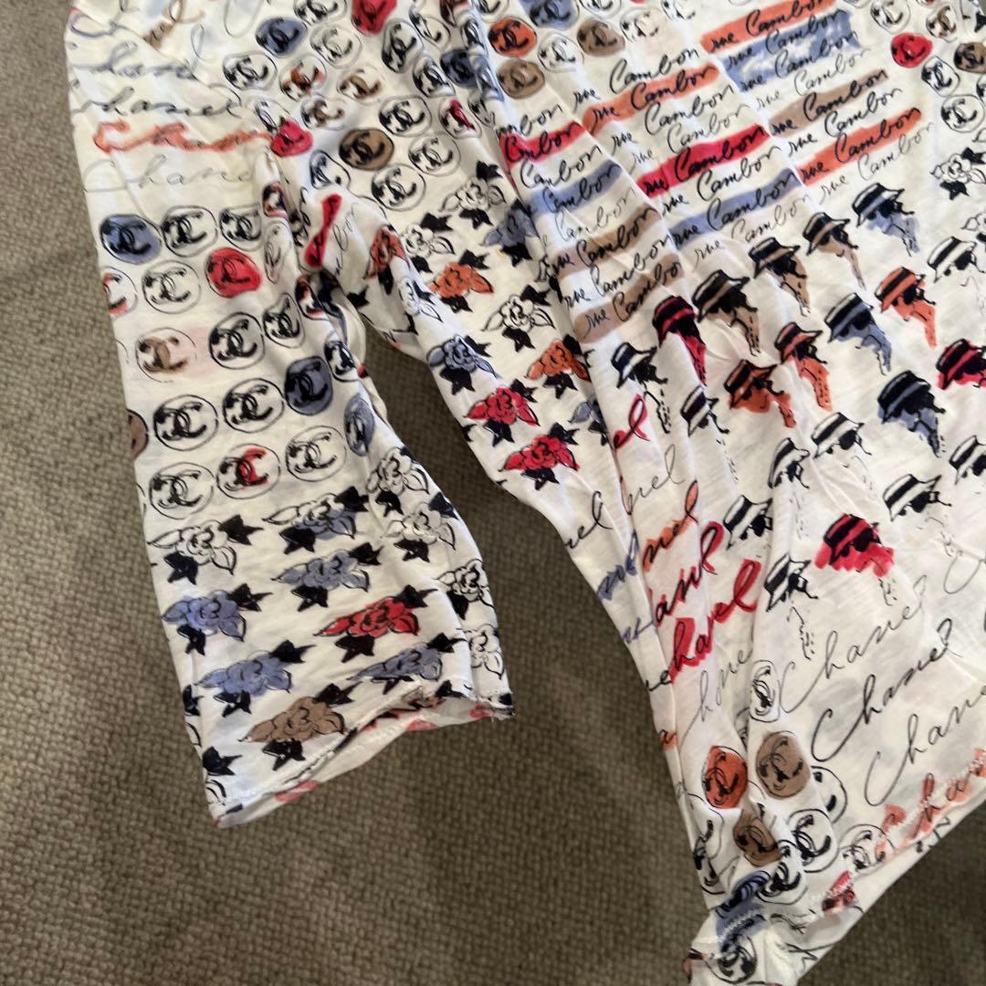 CHANEL 半袖Tシャツ ロゴプリント
