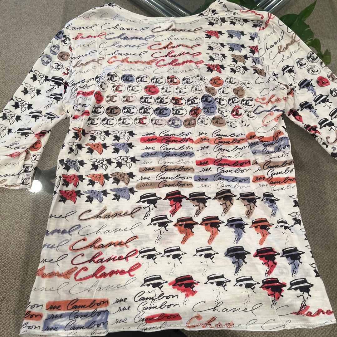 CHANEL 半袖Tシャツ ロゴプリント