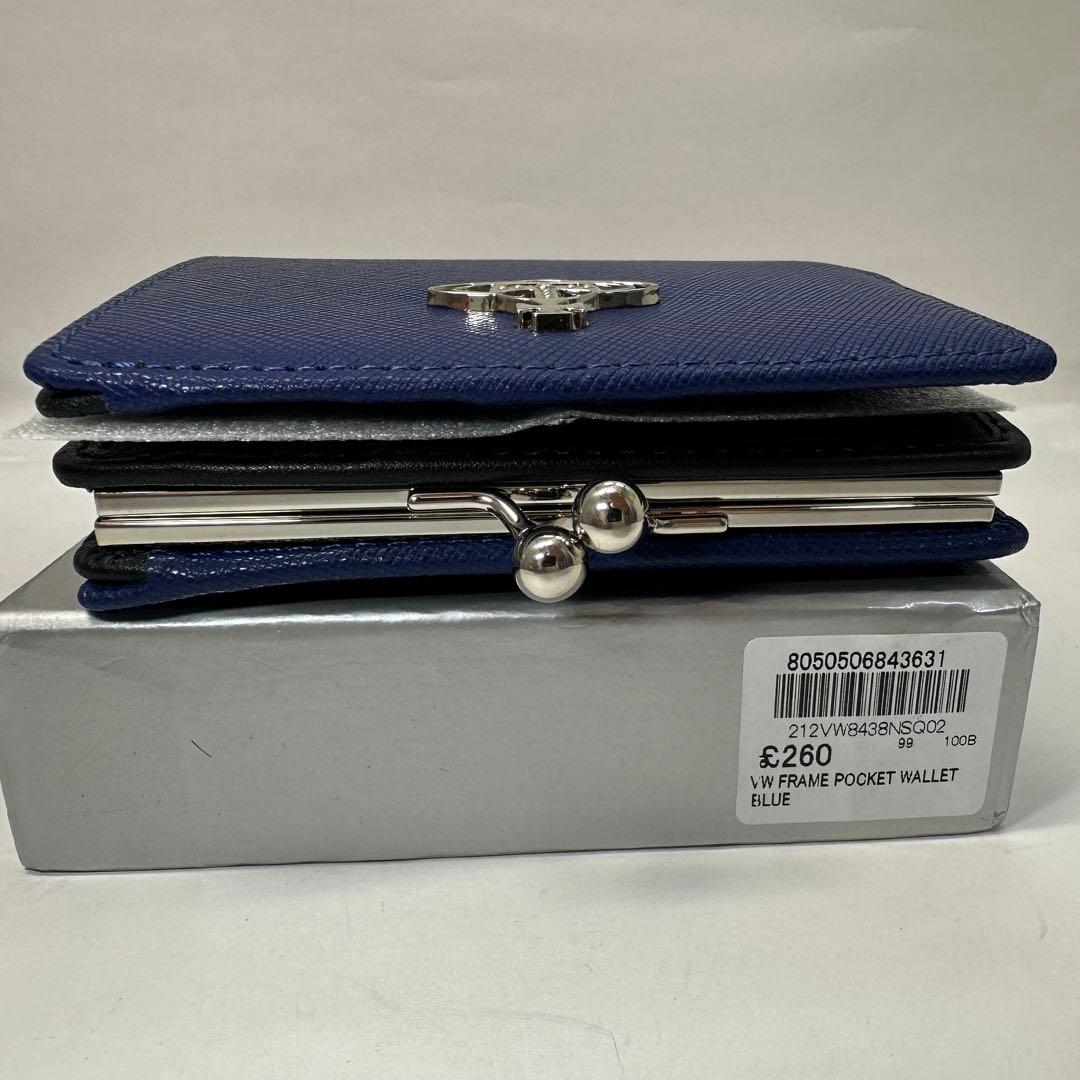 【大人気！新品】ヴィヴィアンウエストウッド二つ折り財布　843VW631