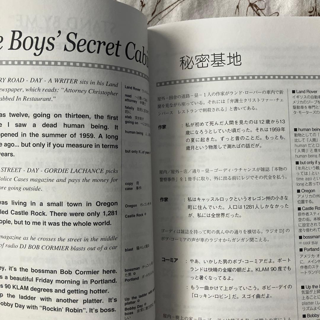 ⭐️美品　スタンドバイミー　スクリーンプレイ　DVD リバーフェニックス　ポスター