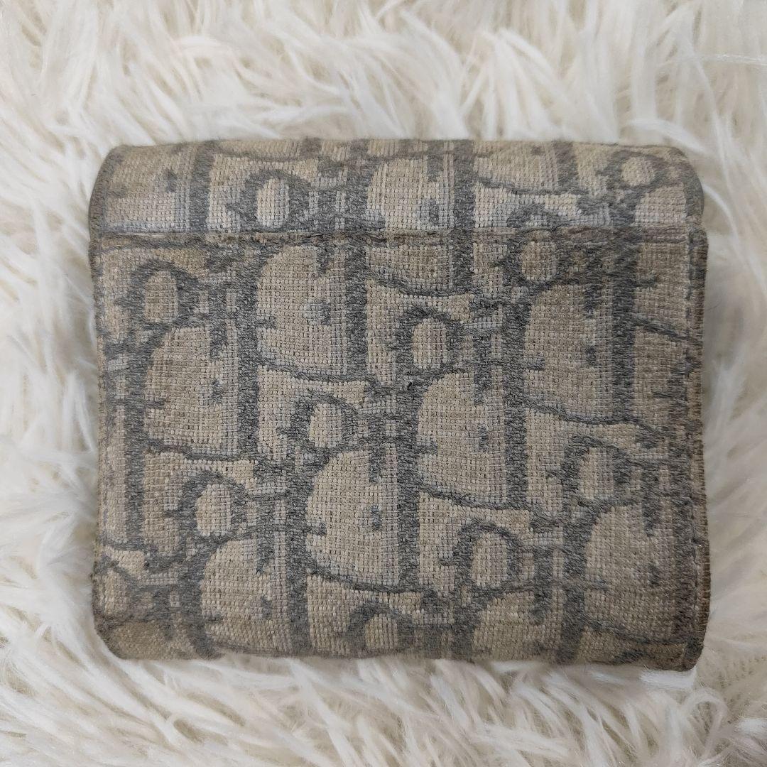 本日限定価格　DIOR 三つ折り 財布　サドル　オブリーク　トロッター柄